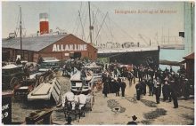 Immigrants arriving at Montreal [image fixe]