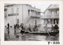 Rivière Gatineau - Inondation du 7 mai 1929 à Maniwaki
