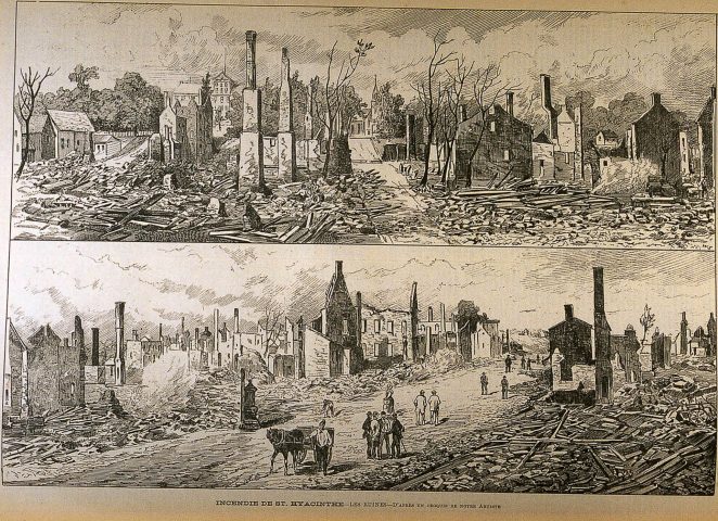 Incendie de St. Hyacinthe – Les ruines [image fixe] / W. Scheuer