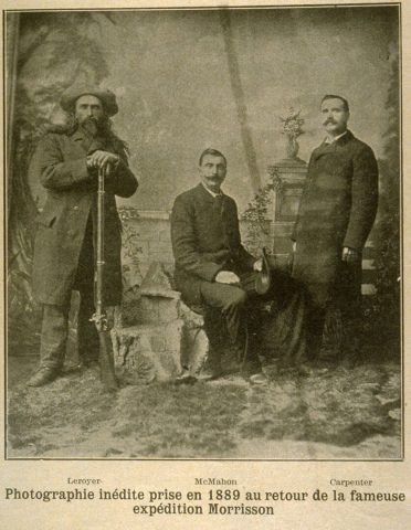 Photographie inédite prise en 1889 au retour de la fameuse expédition Morrisson [image fixe]