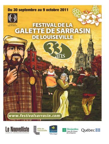 « Festival de la galette de sarrasin de Louiseville », Le nouvelliste, p. 1-3 [extraits]