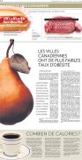 « L’assiette des Canadiens » (dossier), La Presse, 2006, p. A2-A3