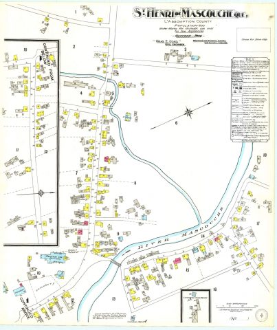 St. Henri de Mascouche, Que., L’Assomption County [document cartographique] / Chas. E. Goad