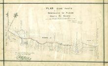 Plan d'une partie de la seigneurie de Pabos. Comté de Gaspé.
