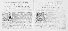 « Act or Ordinance - Geo III Regis chap VI - For regulating the fisheries in the River St. Lawrence, in the bays of Gaspé and Chaleurs, on the island of Bonaventure, and the opposite of Percé », Gazette de Québec, p. 5-6.