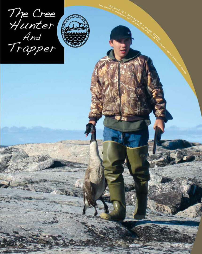 The Cree hunter and trapper : the official magazine of the Cree Hunters and Trappers Income Security Board, vol. 2, no 2, page couverture