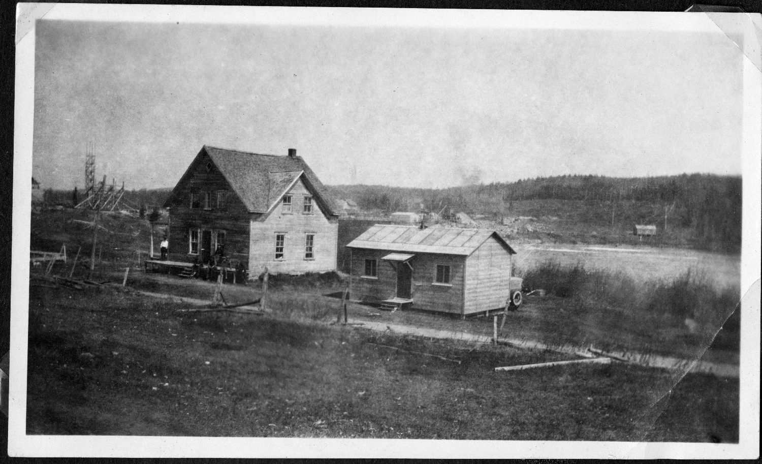 Maison du petit Thomas Emond au Portage des Roches à Laterrière